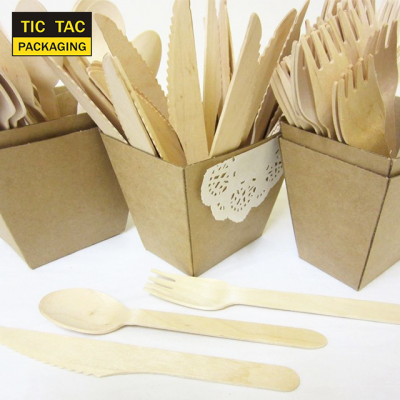 Disposable wooden knife cutlery bamboo cutlery