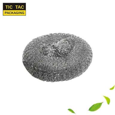 stainless steel scourer for kitchen dish pan cleaning